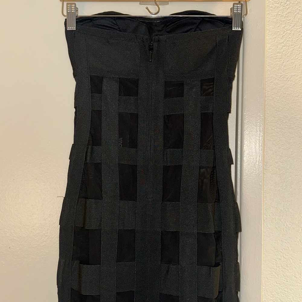 New Hot Night Out Bandage Midi Dress - Picture 15 of 16